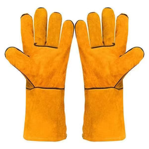 Scratch Protection Leather Gloves