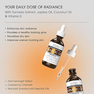 Advanced Clinicals - Turmeric Oil Clearing & Brightening Renewal Oil
