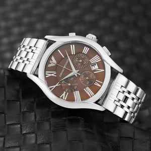 Men’s Chronograph Stainless Steel Watch