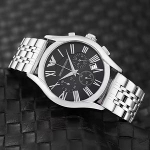 Men’s Chronograph Stainless Steel Watch