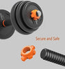 SKY LAND Dumbbell Set Adjustable Barbell Weight Lifting Strength Training Weights Fitness Equipment Dumbbells
