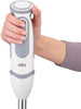 MultiQuick 5 Hand Blender, 1000W, 21 speeds, PowerBell Technology, Splash Control, One Hand Speed Wheel, Ergonomic Shape, Comfortable Soft Grip, BPA-Free Beaker - MQ 5200