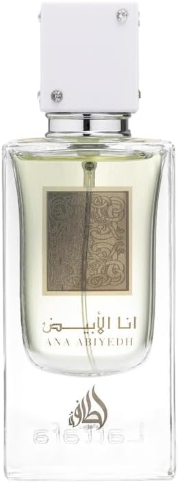 Lattafa I Am White Ana Abiyedh Eau De Parfum, 60 ml