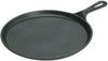 L9Og3 Griddle Pre-Seasoned Round Pan Perfect For Pancakes, Pizzas, And Quesadillas, Black, W 27.0 X H 3.8 X L 40.3 cm, Cast Iron, 10.5 Inch (Pack Of 1)