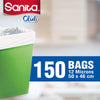 Sanita Club Trash Bags Biodegrdable 5 Gallons, 150 Bags