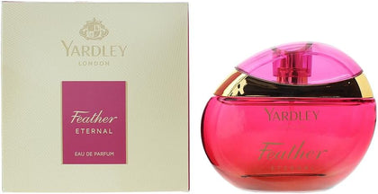 Yardley London Feather Eternal Eau De Parfum - 100ml Notes Of Rose Leaves, Red Berries, Magnolia, & Jasmine For Delicate Women