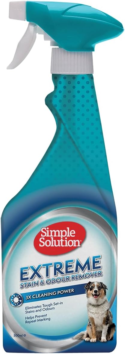Simple Solution Extreme Dog Stain Odour Remover, White, 500 Ml