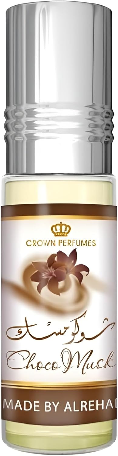 Al Rehab Perfume Oil – Choco Musk 6ml | Long Lasting Arabian Fragrance for Men & Women