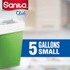 Sanita Club Trash Bags Biodegrdable 5 Gallons, 150 Bags