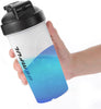 Shaker Bottle for Protein Mixes BPA-Free Leak Proof Smothies Mixer Water Cups 750 ML 2 Pack (Black+White)
