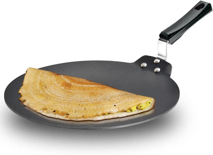 Futura Nonstick Dosa Tava, Diameter 33 cm, Thickness 4.88 mm (Black) NDT33
