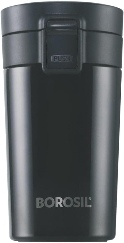 Coffeemate Insulated Mug, Vacuum Insulated Travel Coffee Mug with Lid, 8 Hours Hot and 14 Hours Cold, 300 ml (Stainless Steel)