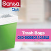 Sanita Club Trash Bags Biodegrdable 5 Gallons, 150 Bags