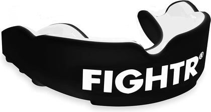 FIGHTR Premium Mouth Guard - for Excellent Breathing & Easy to fit | Sports Mouth Guard for Boxing, MMA, Football, Lacrosse, Hockey and Other Sports | incl. hygienic Box