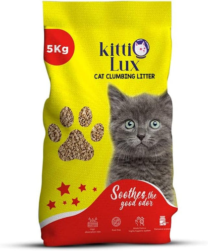 KITTILUX CAT CLUMBING - CAT LITTER 5KG (Unscented)