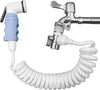 JUNARIS Portable travel shattaf, Travel Shattaf Portable Bidet Sprayer Toilet Sprayer, Shatafa Set with Hose and Adaptors for Faucets ,Easy to Install upto 2.5M extendable pipe