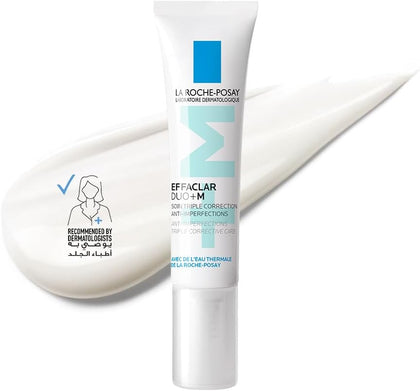 La Roche-Posay Effaclar Duo+M Acne Treatment Cream for Oily and Acne Prone Skin 40ml
