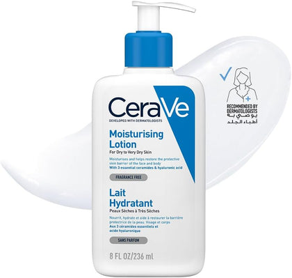 Cerave Moisturizing Lotion for Normal to Dry Skin with Hyaluronic Acid