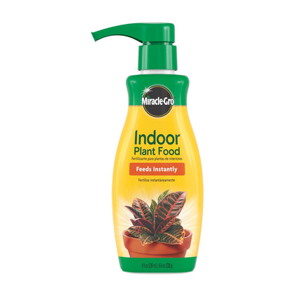 Miracle-Gro BLUEBELLS Indoor Plant Food (Liquid), 8 oz, Feeds All Indoor Houseplants - Including Edibles - Instantly