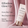 d'alba Piedmont Italian White Truffle Waterfull Tone-up Sunscreen, pure and Vegan hybrid pink tinted moisturizer, glow and brightening sunscreen, gentle and safe use sunscreen