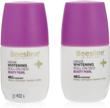 Beesline Beauty Pearl Fragrance Whitening Roll-On Deodorant 50 ml 1+1 Free