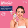 ST. Ives Radiant Skin Exfoliating Shower Gel Pink Lemon and Mandarin Orange Made with Plant-Based Cleansers & 100% Natural Extracts 22 oz Body Wash, 650.0 grams
