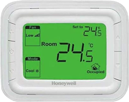 Honeywell Home T6861H2Wg Fancoil On/Off Thermostat, With Remote Sensor And Remote Setback Inputs