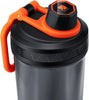 VOLTRX shaker Bottle, Gallium USB C Rechargeable Electric protein shake Mixer, Cups for protein and Meal Replacement shakes, BPA Free, Made with Tritan, 31oz, orange