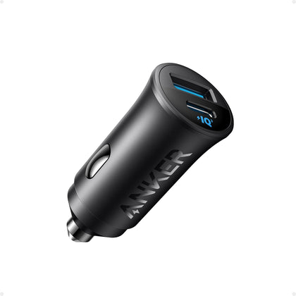 Anker USB-C Car Charger, 30W 2-Port Type-C Car Adapter,iPhone 17/16 /15/14 Series, Samsung Galaxy S23/S22/S21 Series, iPad Pro, AirPods, Huawei and More