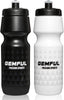 GEMFUL Cycling Water Bottle BPA Free 750ml 2 Pack (Black+White)