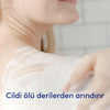 Dove Exfoliating Body Polish Scrub, Pomegranate & Shea Butter, with ¼ moisturising cream, 225ml