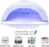 SKY-TOUCH Professional Gel Polish Led Nail Drying Lamp, Dryer Sun X5 PlUS 54W UV Led Lamp For Professional Manicure Salon, Polish, Curing, Manicure, Pedicure, Arts Tools, White