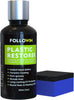 FOLLOWIN Plastic Restorer for Cars Ceramic Plastic Coating Trim Restore, Resists Water, UV Rays, Dirt, Ceramic Coating, Not Dressing, Last Over 200 Washes, Highly Concentrated, 30ml