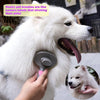 Hesiry Cat Brush Pet Soft Shedding Brush, Removes Loose Undercoat Gently, Pet Slicker Brush for Matted and Tangled Hair with Self Cleaning Button