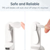 JISULIFE Portable Handheld Fan, Mini Pocket Hand Fan, Small Battery Operated 14-21 hours, USB Rechargeable Foldable Fan, Quiet Personal Fan with Power Bank, Flashlight for Indoor, Outdoor - White