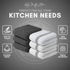 Premium Kitchen Towels – Pack of 6, 100% Cotton 15