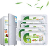 Aowin 4 Pack Refrigerator Deodorizer,Fridges Odor Eliminator,Natural Unscented Activated Charcoal Refrigerator Deodorizer,Dehumidizer,Antistaling Agent for Freezers Coolers and Lunch Boxes