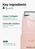 BE+WANTS Bewants Neck Lifting & Firming Cream with Centella Asiatica | Vegan Hyaluronic Acid | Neck Firming Cream Tightening Lifting Sagging Skin with Gua Sha Roller | Korean Skincare | 1.7 fl oz