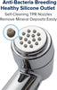 JOMOO Paperless Washing Shattaf Head, Handheld Bidet Sprayer for Toilet Diaper Sprayer with Wall Base and Hose, Bidet Spray Bottom Cleaner Spray