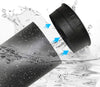 ROSHS Universal Freedom Knife Storage Stand, Multi-Functional Knife Block Holder, PP Resin Round Knife Holder, Unique Design Slot to Protect Blades Detachable for Easy Cleaning (Black Snowflake Dots)