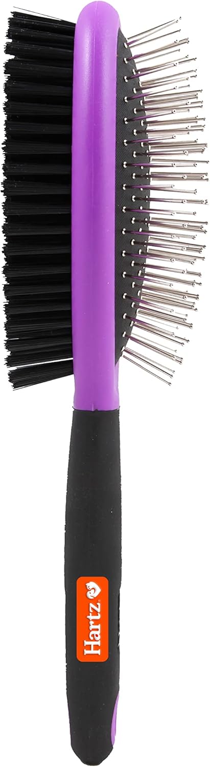 Hartz GB Dog Combo Brush De-Tangle Double Face Large Groomer's Best