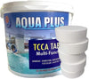 Aqua plus Slow-dissolving Chlorine Tablets 5KG Multi-function for Pool, Hot Tubs, Fountain, and Spa Water Disinfection Treatment