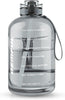 GEMFUL 3 Liter Water Bottles with Handle Motivational BPA Free Big Jugs for Fitness Man