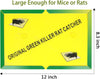 Ezoon 12 Pack Large Mouse Glue Traps with Enhanced Stickiness, Rat Mouse Traps, Snake Mouse Traps Sticky Pad Board for House Indoor Outdoor, Easy to Set, Extra Large (8.3