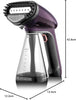 Handheld Garment Steamer, 1500W, 21g/min Steam, 40s Fast Heat-Up, Universal Bottle Adaptor, 260ml Detachable Tank, Purple, HST1500-B5