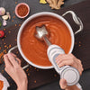 MultiQuick 5 Hand Blender, 1000W, 21 speeds, PowerBell Technology, Splash Control, One Hand Speed Wheel, Ergonomic Shape, Comfortable Soft Grip, BPA-Free Beaker - MQ 5200