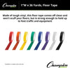 Champion Sports Floor Marking Vinyl Tape for Athletics and Social Distancing - Multiple Colors and Lengths