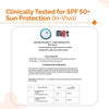 The Derma Co 1% Hyaluronic Sunscreen Aqua Ultra Light Gel SPF 50 PA++++ | Broad Spectrum UVA/UVB & Blue Light Protection | Anti-Pollution, Oil-Free, Fragrance-Free | For Oily Skin – 50g