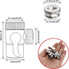 JUNARIS Portable travel shattaf, Travel Shattaf Portable Bidet Sprayer Toilet Sprayer, Shatafa Set with Hose and Adaptors for Faucets ,Easy to Install upto 2.5M extendable pipe