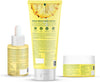 PLIX - THE PLANT FIX Pineapple Pigmentation Skincare Kit For Dark Spot Removal | Cleanser, Face Serum and Moisturizer Combo With 2% Alpha Arbutin For Women & Men, Pack of 3